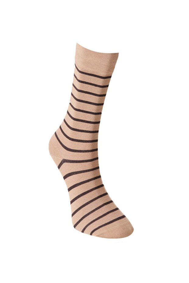 Men's Beige Bamboo Socks
