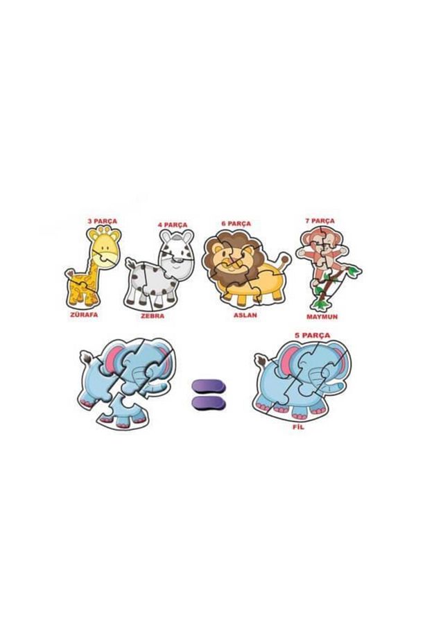 Orman 5'i Puzzle Diytoy Adım Adım Orman - 2