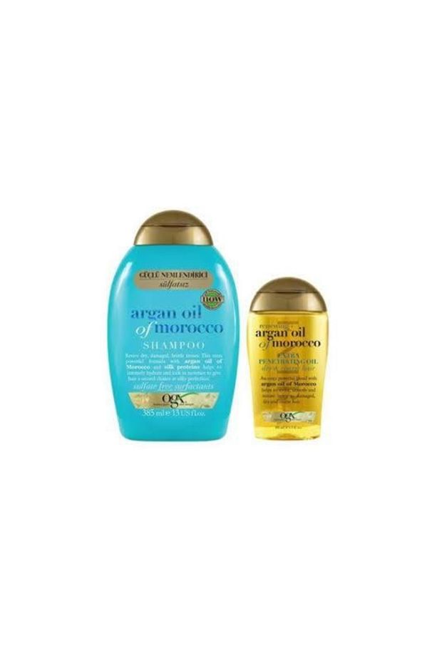 Argan Oil & Morocco Şampuan 385 Ml + Argan Yağı 100 Ml Set - 1