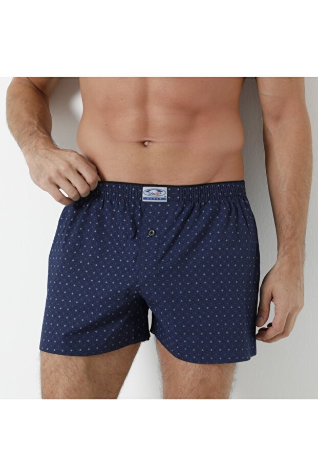 3'lü Poplin Erkek Boxer - 1
