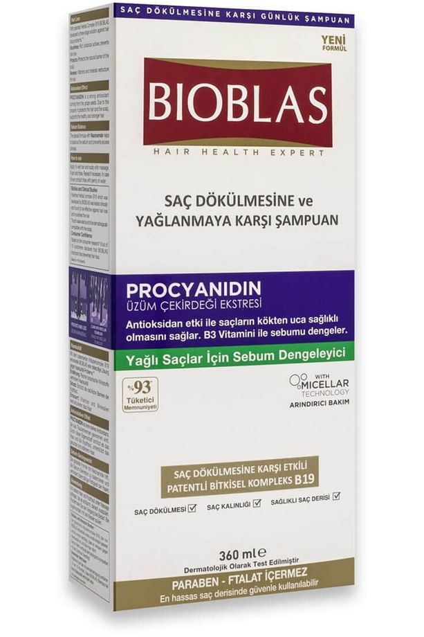 Şampuan Procyanidin & Micellar (yağlı Saçlar) 360 Ml Kategori: Şampuan - 1