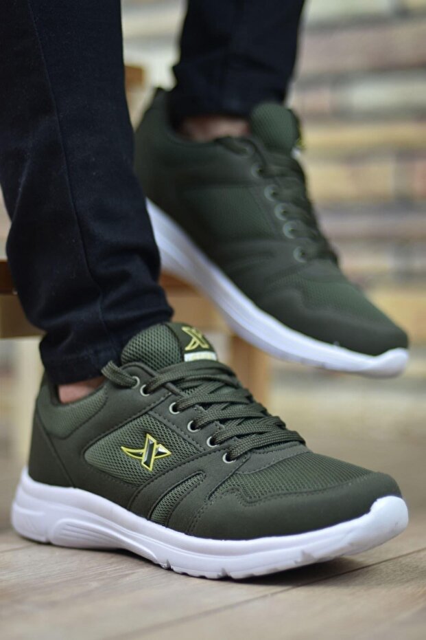 Unisex Khaki Sports Shoes 020-m