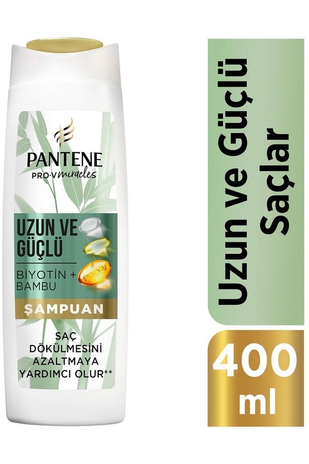 Miracles Bambu Biotin Uzun ve Güçlü Serisi Şampuan 400 ml 587675-2 - 2