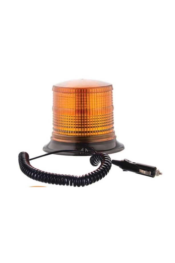 12v/110v Sarı Ledli Çakmak Fişli Mıknatıslı Tepe Lambası - 1