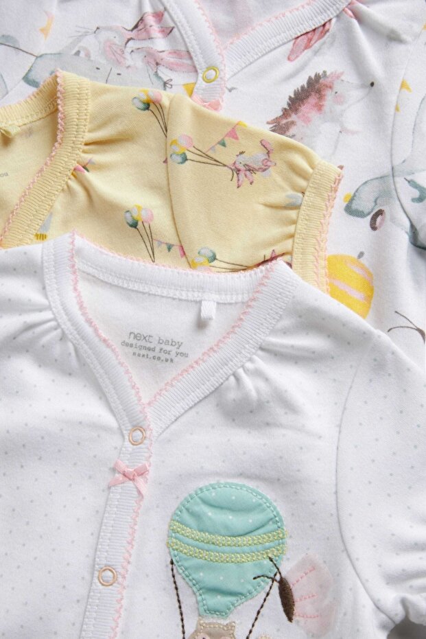 3'lü Sirk Baskılı Romper - 6