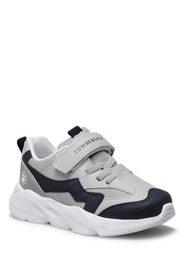Race 2fx Gray Boy's Sports Shoes