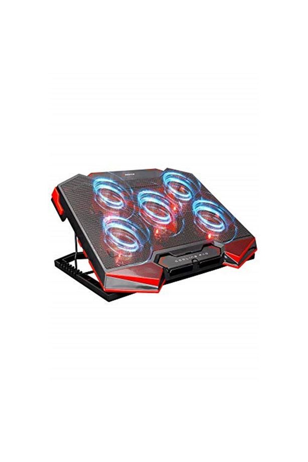 Marka: Addison Ad-rc5 Siyah 5 Fan Ve 2 Usb 15"-17" Notebook Soğutucu Stand Kategor - 1