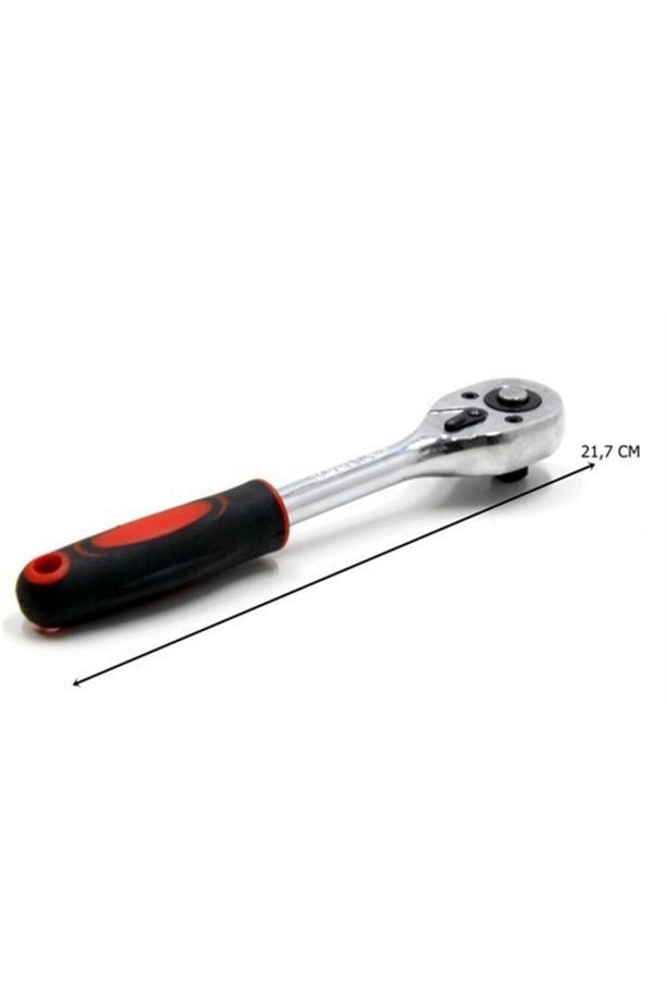 3/8 Cırcır Kolu 22 Cm Cırcır Lokma Kolu - 1