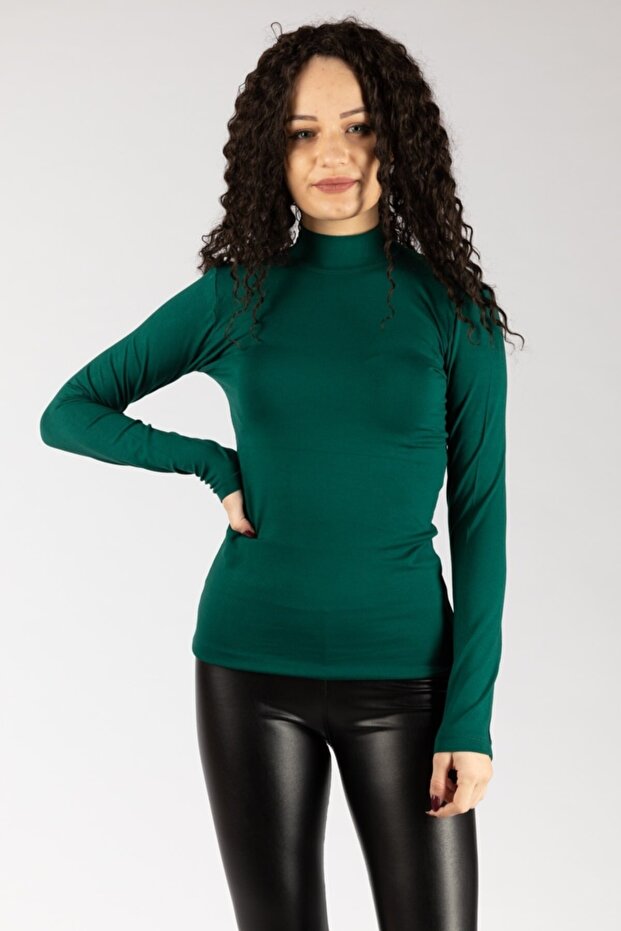 Half Fisherman Long Sleeve Combed Cotton Body