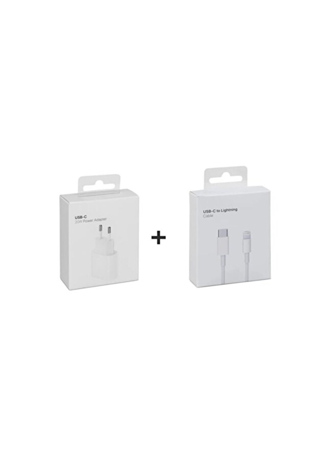 Iphone Se (2. nesil) Ile Uyumlu 20w Adaptör + Usb C Lightning 2m Kablo Şarj Aleti - 1