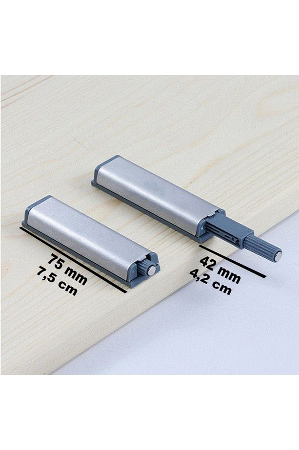Dolap Kilidi Kapak Bas Aç Hırdavat Mıknatıslı Kapak 8170 - 2