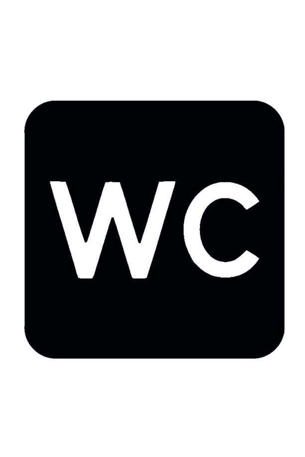 Wc Tuvalet Tabelası Banyo Kadın Erkek Takım Kapı Duvar Yönlendirme Levhası Ahşap Lazer Kesim - 4