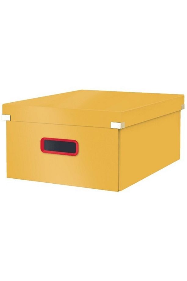 Click & Store Cosy Büyük Boy Saklama Kutusu Sarı - 1