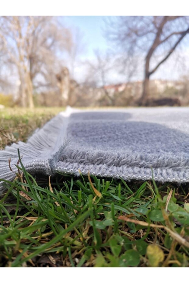 Post Peluş Halı Antrasit - 11