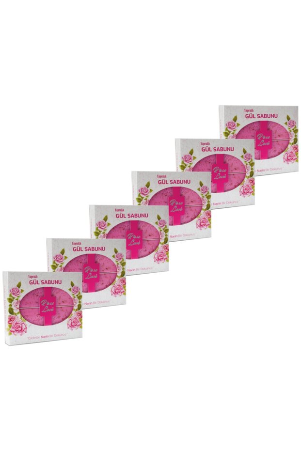 Rose Petal Beauty, Skin Care and Bath SoapGift Very Stylish 6 Boxes