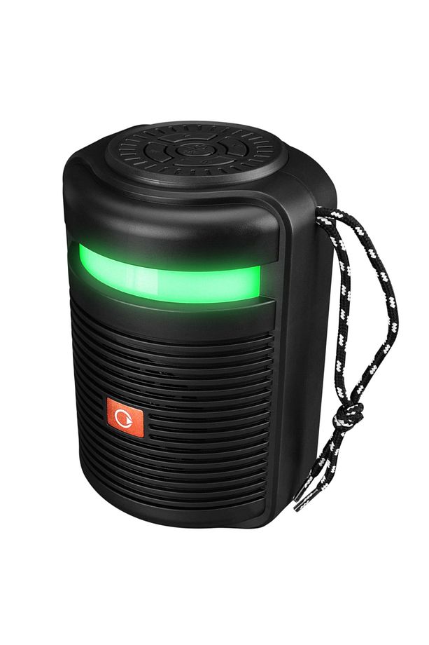 Md-k5 Bluetooth-usb -aux -tf Card 3.7v 1200mah Led Işıklı Taşınabilir Speaker Ses Bombası - 1