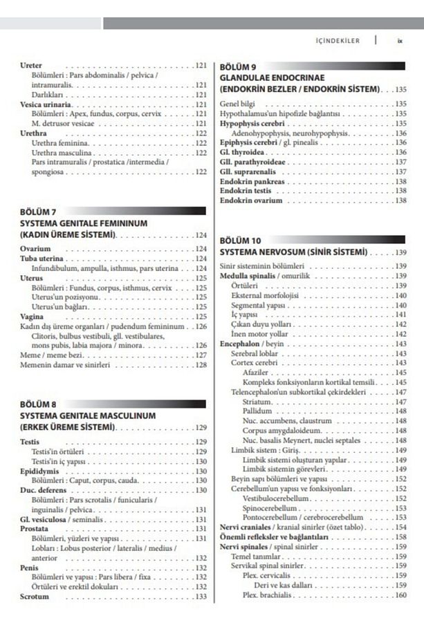 Çekirdek Eğitim Programı Çerçevesinde Temel Insan Anatomisi 2.baskı - 7