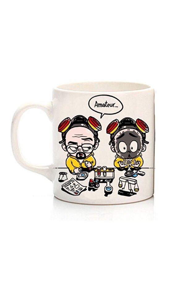 كوب مطبوع على الجانبين من Breaking Bad Amateur