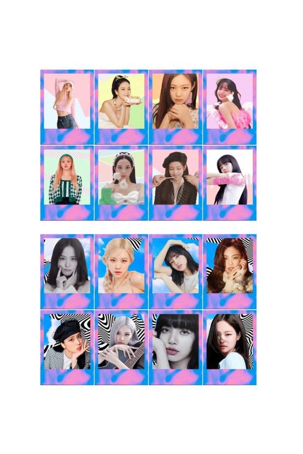 Blackpink Photocard Set of 16
