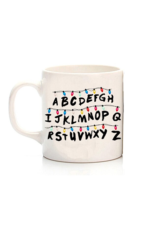 Stranger Things (Alphabet) Two Sided Printed Mug