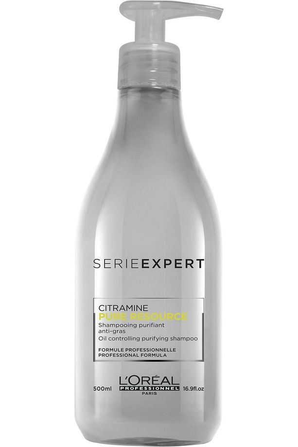 Serie Expert Pure Resource Yağlı Saçlar Için Arındırıcı Şampuan 500 ml - 1