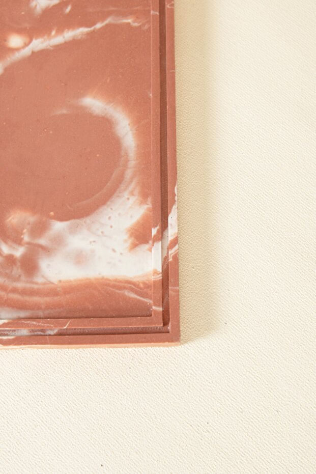 قاعدة خرسانية مستطيلة / حامل عرض / صينية - 4