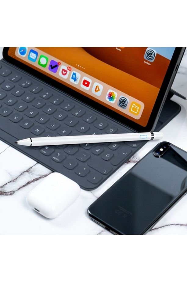 Lenovo M10 Plus Tb-x606f X606x Uyumlu Stylus Pen Aktif Kapasitif Dokunmatik Tablet Kalemi - 5