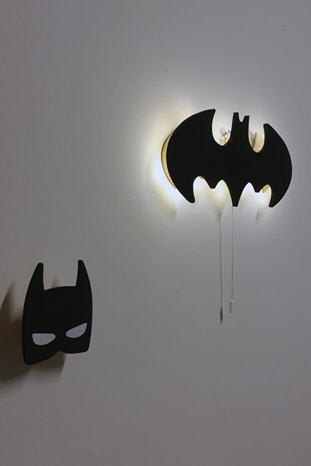 Batman Gece Lambası Pilli Led Aydınlatma - 5