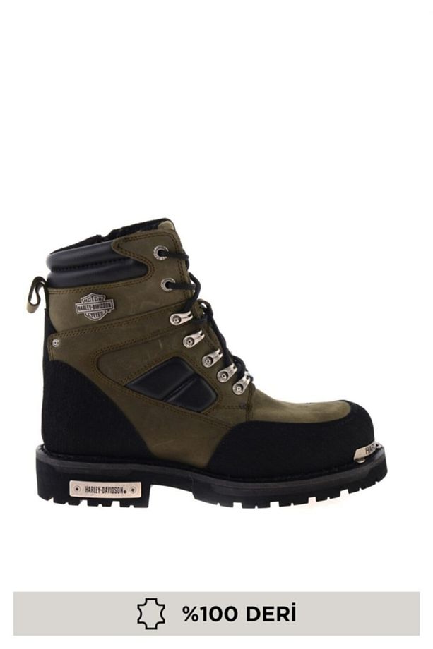Millo Olive Deri Erkek Bot - 2