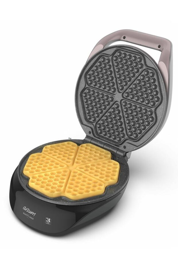 Waffy Max AR2033 Waffle Makinesi Candy Pembe - 3