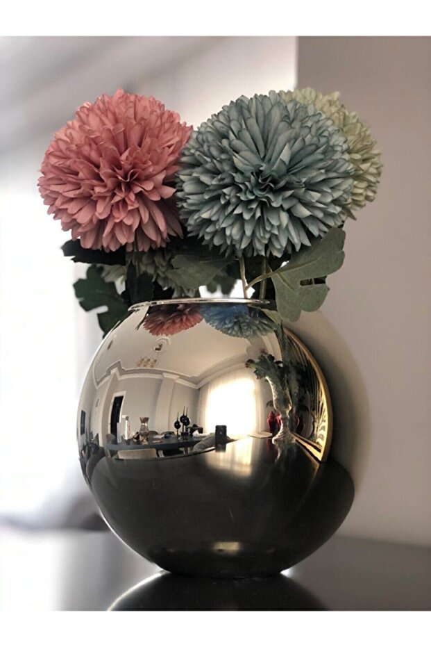 Aynalı Cam Vazo - 1