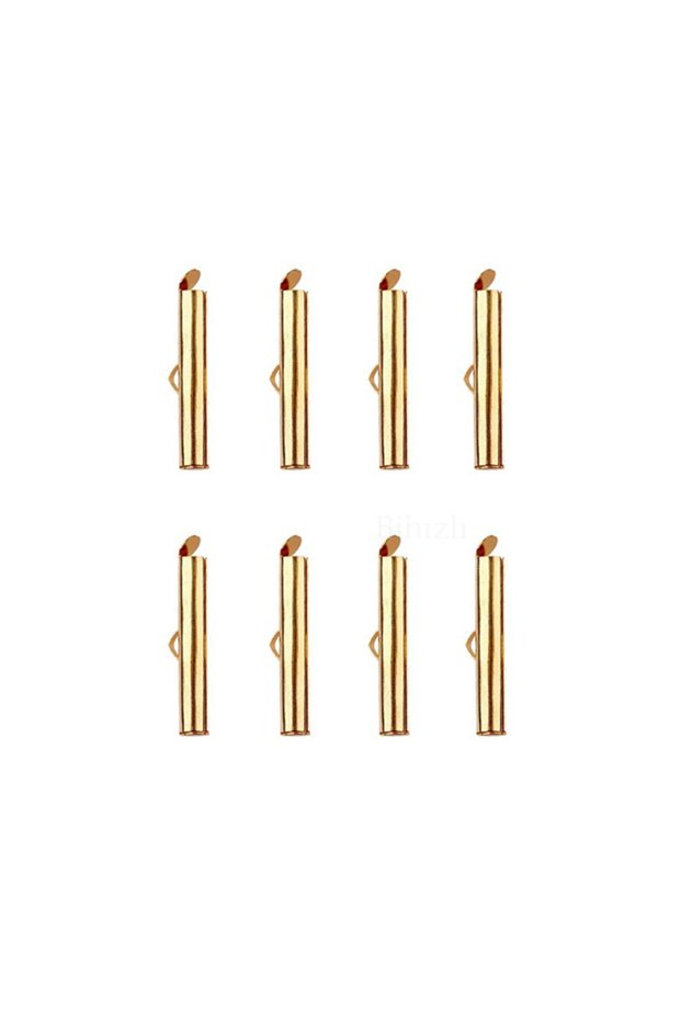 Miyuki Closing Device (8 Pieces) 4 Cm Gold Color