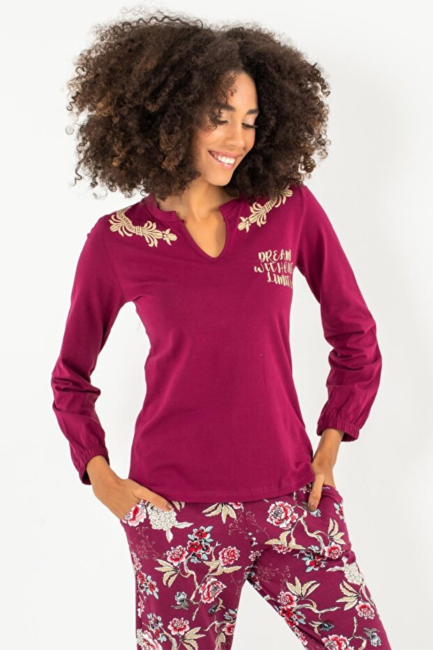 Bayan Pijama Takımı - 3