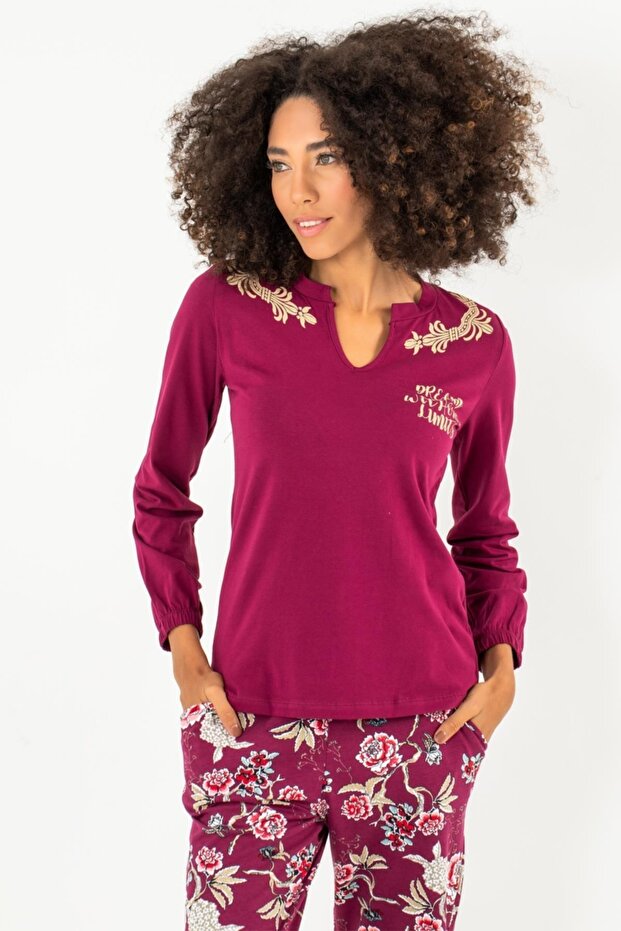 Bayan Pijama Takımı - 7