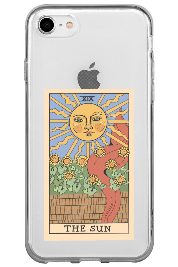 حافظة هاتف من السيليكون الشفاف المتوافق مع هاتف Iphone 8