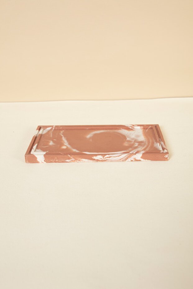 قاعدة خرسانية مستطيلة / حامل عرض / صينية - 3