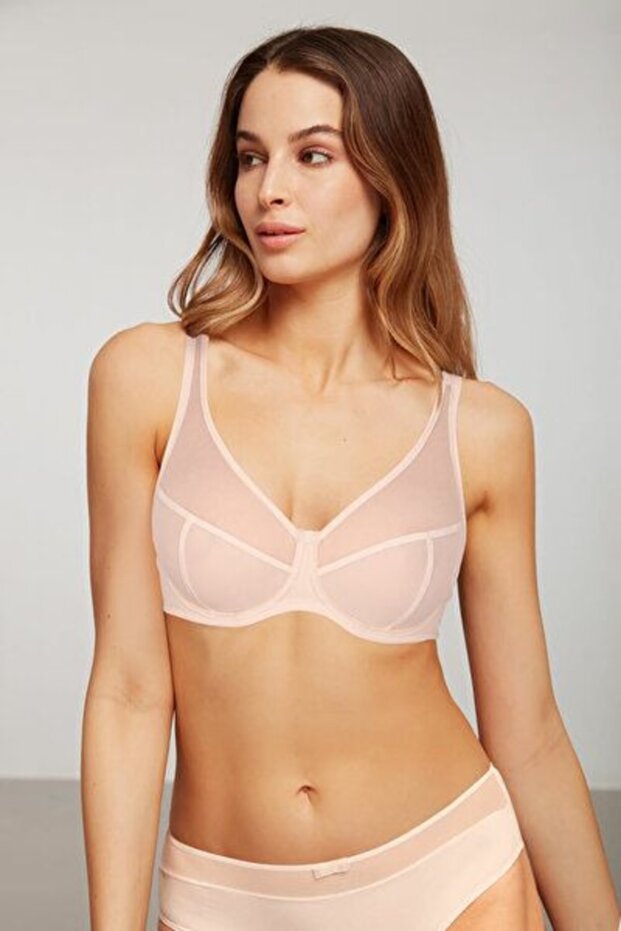 Bej Bianca Biyeli Sütyen - 1