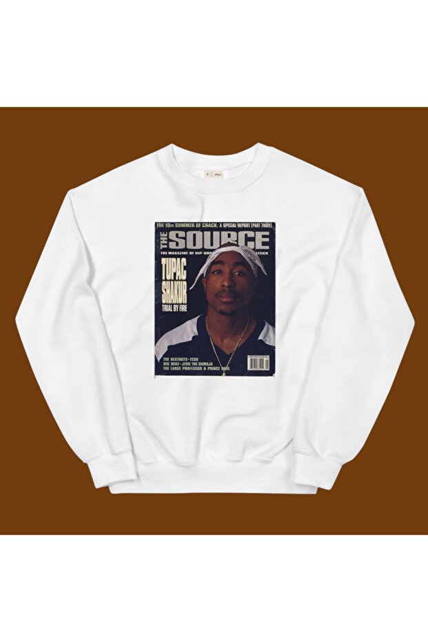 Hanorac Tupac Alb - 1