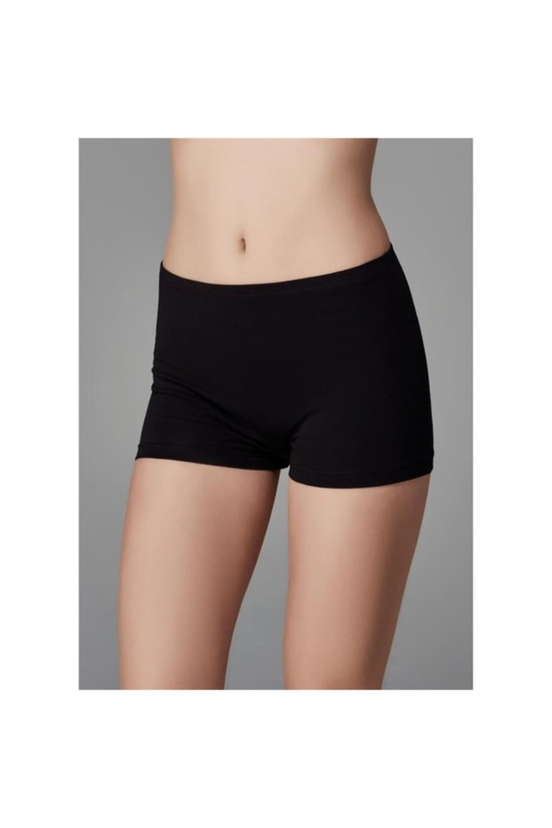 Women's Black Boxer Briefs Ersk740