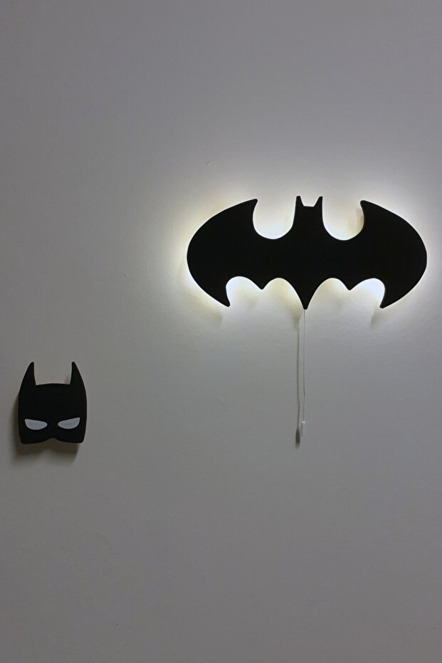 Batman Gece Lambası Pilli Led Aydınlatma - 4