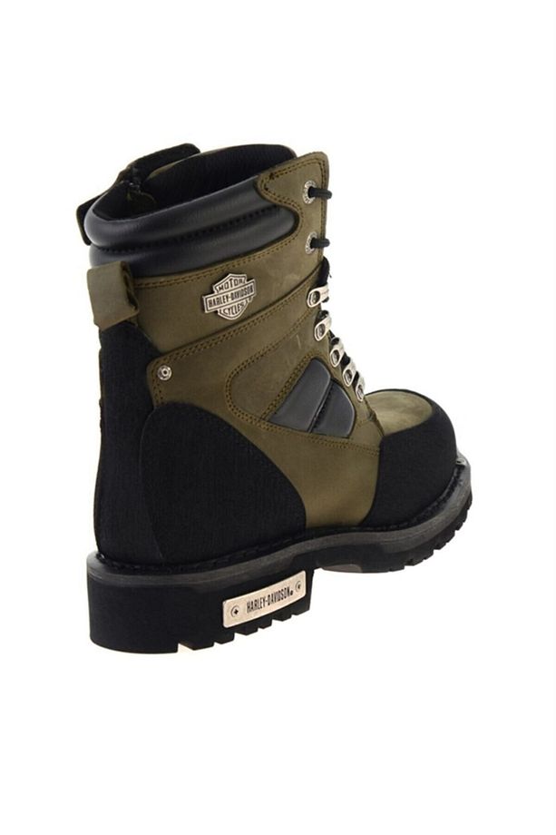 Millo Olive Deri Erkek Bot - 5
