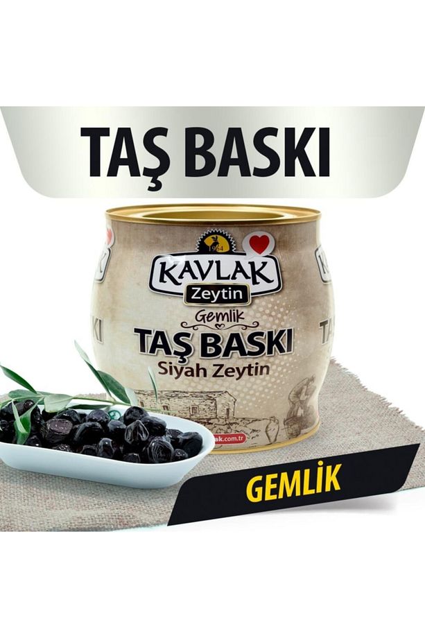 Gemlik Taş Baskı Siyah Zeytin 2 kg - 2