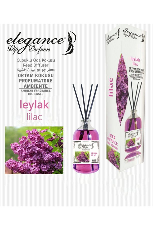 Leylak Reed Diffuser Bambu Çubuklu Oda Kokusu 110 ml - 3