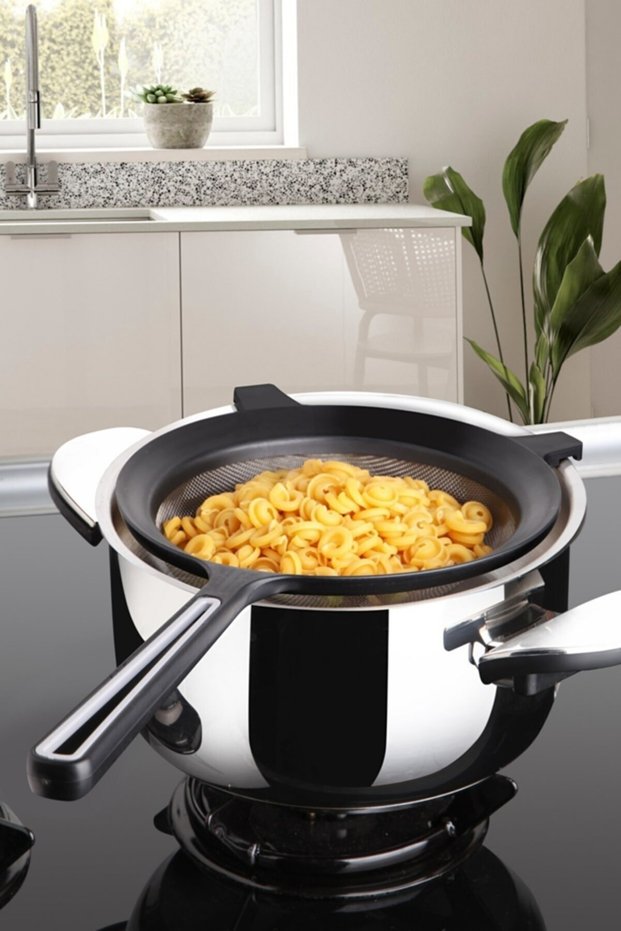 Large Professional Fine Wire Strainer Attachable to Pot 22 cm - Strainer - Colander