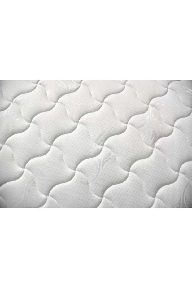 Tek Kişilik 90x190x12 Hafızalı Visco Sünger Yaysız Havlu Kumaş Yatak - 7