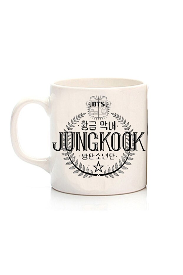 كوب K-pop Bts Jungkook مطبوع على الجانبين