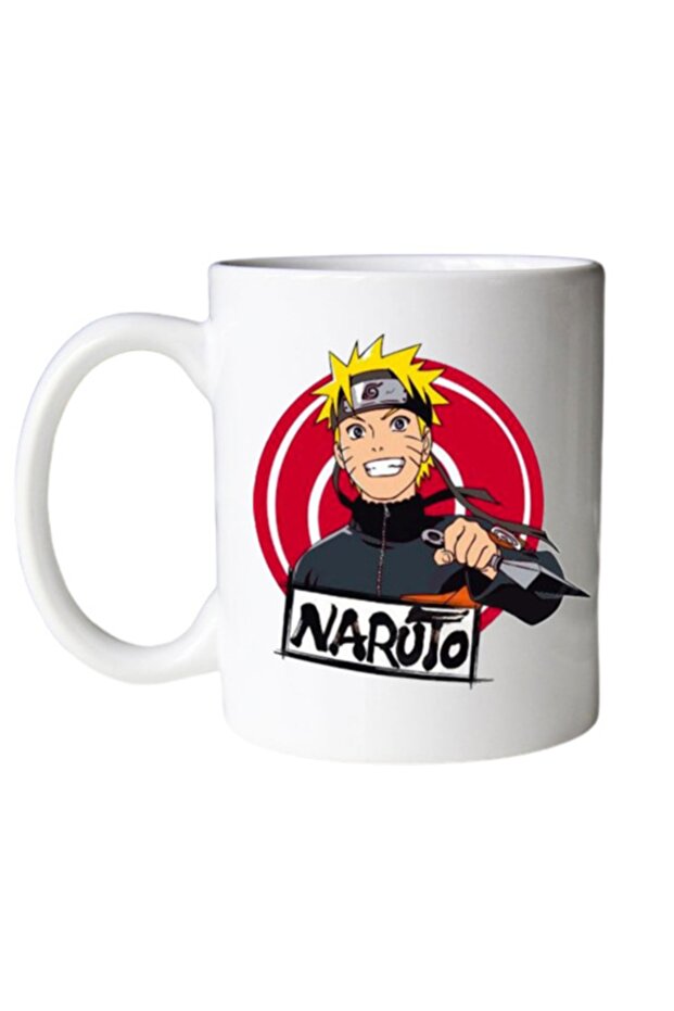 كوب مطبوع على الجانبين من Anime Naruto - Weapons