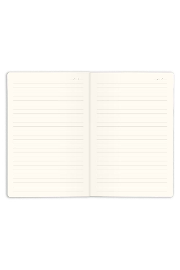 2 Notebook Set 13x21 Rubberized Striped Lemon - 8