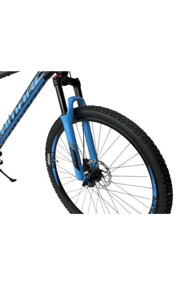 Ümit Camaro 27.5 Jant 21 Vites Mekanik Disk Fren 18" Kadro Siyah Mavi Erkek Dağ Bisikleti - 6