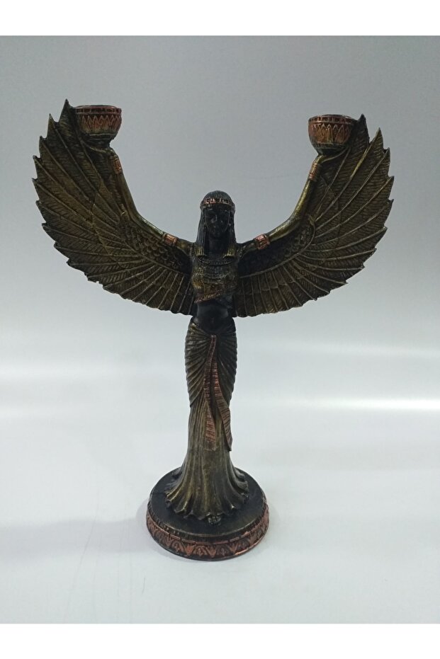 Mısır Tanrıçası Isis Şamdan Biblo - 1